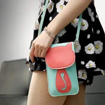 100pcs/lot Fashion messenger bag animal printing handbag PU leather small pouch women Cartoon cat mini shoulder bag
100pcs/lot Fashion messenger bag animal printing handbag PU leather small pouch women Cartoon cat mini shoulder bag