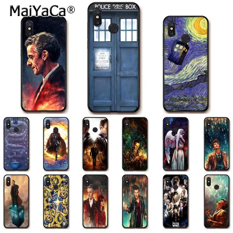 MaiYaCa Tardis Доктор Кто полицейский чехол для телефона Xiaomi Redmi8 4X 6A S2 7A Redmi 5 5Plus Note5 7