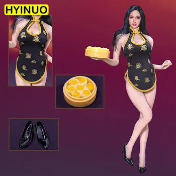 5 Colors 1/6 Scale MM017 Female Sexy Ultra Short Cheongsam Women Clothes Clothing Set F 12" Action Figure Female Body Doll Toys
5 Colors 1/6 Scale MM017 Female Sexy Ultra Short Cheongsam Women Clothes Clothing Set F 12" Action Figure Female Body Doll Toys