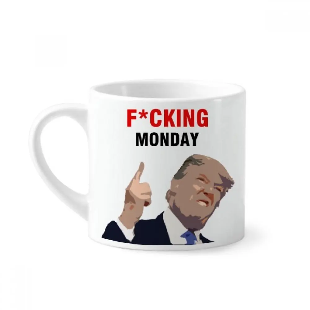 Ridiculous American President Trump Image Mini Coffee Mug White Pottery Ceramic Cup With Handle 6oz Gift
Ridiculous American President Trump Image Mini Coffee Mug White Pottery Ceramic Cup With Handle 6oz Gift
