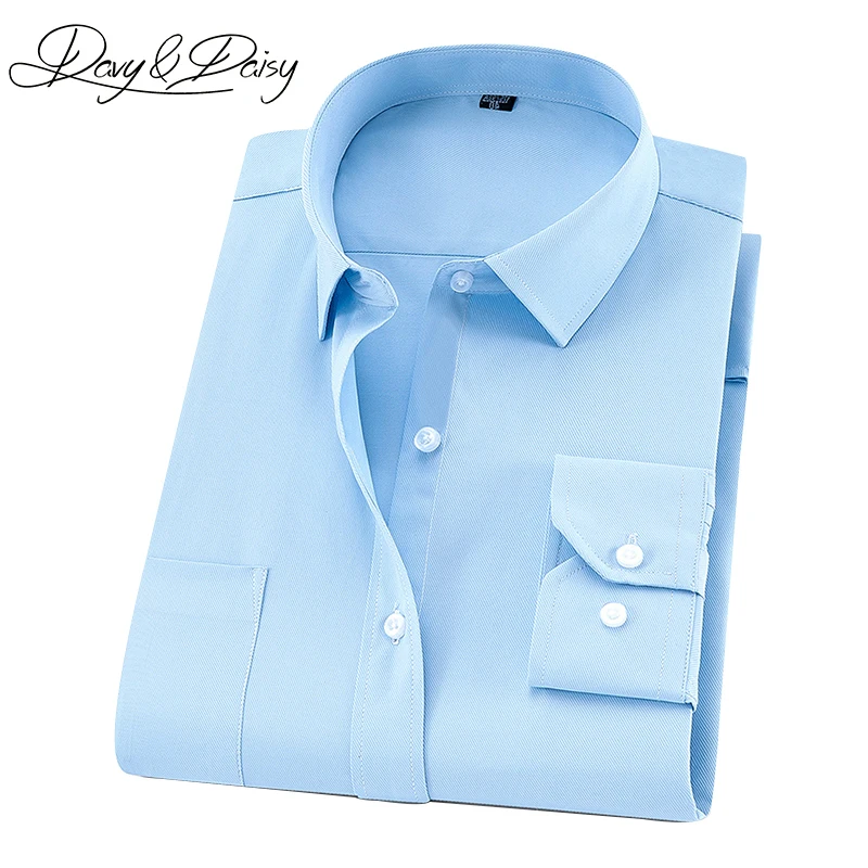 DAVYDAISY 2018 New Arrival Men Shirt Business Causal Long Sleeve Solid Twill Weeding Shirt Formal camisa masculina DS-248
DAVYDAISY 2018 New Arrival Men Shirt Business Causal Long Sleeve Solid Twill Weeding Shirt Formal camisa masculina DS-248