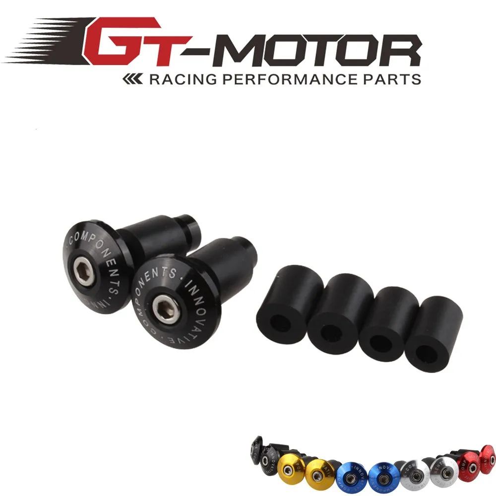 Image GT Motor   Universal rizoma Motorcycle Aluminum Handlebar Grips the Bar Ends the Slider A variety of color optional slider