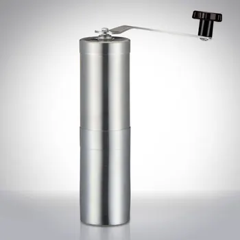 Portable Silver Stainless Steel Grinding Hand Mill Cafe Burr Mill Grinder Coffee Machine Adjustable Coffee Bean Grinders Clean
Portable Silver Stainless Steel Grinding Hand Mill Cafe Burr Mill Grinder Coffee Machine Adjustable Coffee Bean Grinders Clean