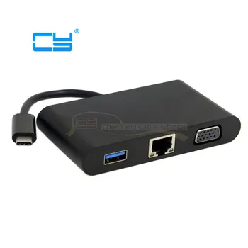 cy USB-C Type-C to VGA & USB OTG & Gigabit Ethnernet & Audio & Female Charger cable Adapter for Laptop cable
cy USB-C Type-C to VGA & USB OTG & Gigabit Ethnernet & Audio & Female Charger cable Adapter for Laptop cable