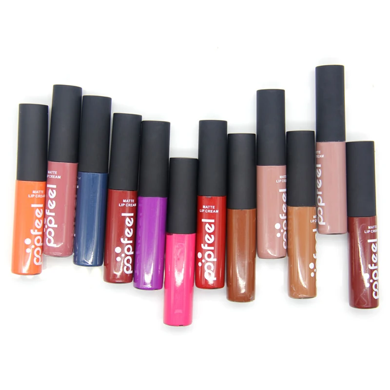 1 Pcs Popfeel Cosmetic Waterproof Lip gloss Moisturize Pigment Sexy Lip kit Matte Liquid Lipstick Nude Makeup Gift For Women
1 Pcs Popfeel Cosmetic Waterproof Lip gloss Moisturize Pigment Sexy Lip kit Matte Liquid Lipstick Nude Makeup Gift For Women