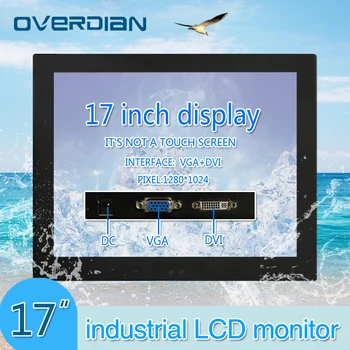 17inch/17" VGA/DVI Connector LCD Monitor/Display Non-touch Screen Iron Shell 1280*1024 Resolution4:3 Hanger Installation
17inch/17" VGA/DVI Connector LCD Monitor/Display Non-touch Screen Iron Shell 1280*1024 Resolution4:3 Hanger Installation