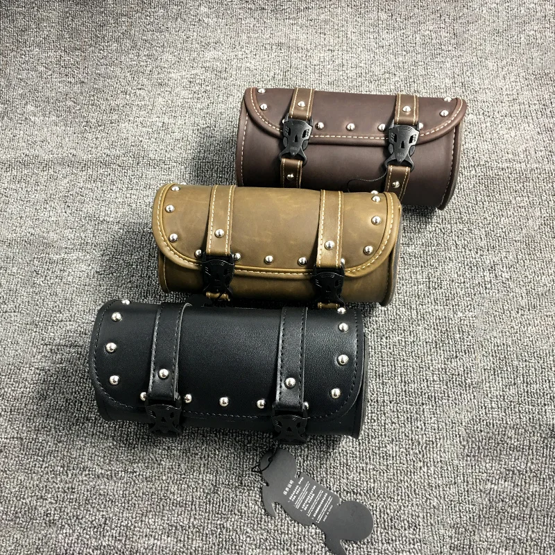 Motorcycle Saddlebags Handlebar Fork Tool Bags PU Leather Motorbike Tool Tail Bag Luggage for Harley Motocross Tail Luggage Bag
Motorcycle Saddlebags Handlebar Fork Tool Bags PU Leather Motorbike Tool Tail Bag Luggage for Harley Motocross Tail Luggage Bag