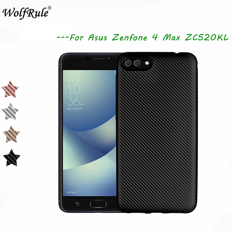 WolfRule Case Asus Zenfone 4 Max ZC520KL Cover Luxury Full Protection Carbon Fiber Soft TPU Case For Asus Zenfone 4 Max ZC520KL
WolfRule Case Asus Zenfone 4 Max ZC520KL Cover Luxury Full Protection Carbon Fiber Soft TPU Case For Asus Zenfone 4 Max ZC520KL
