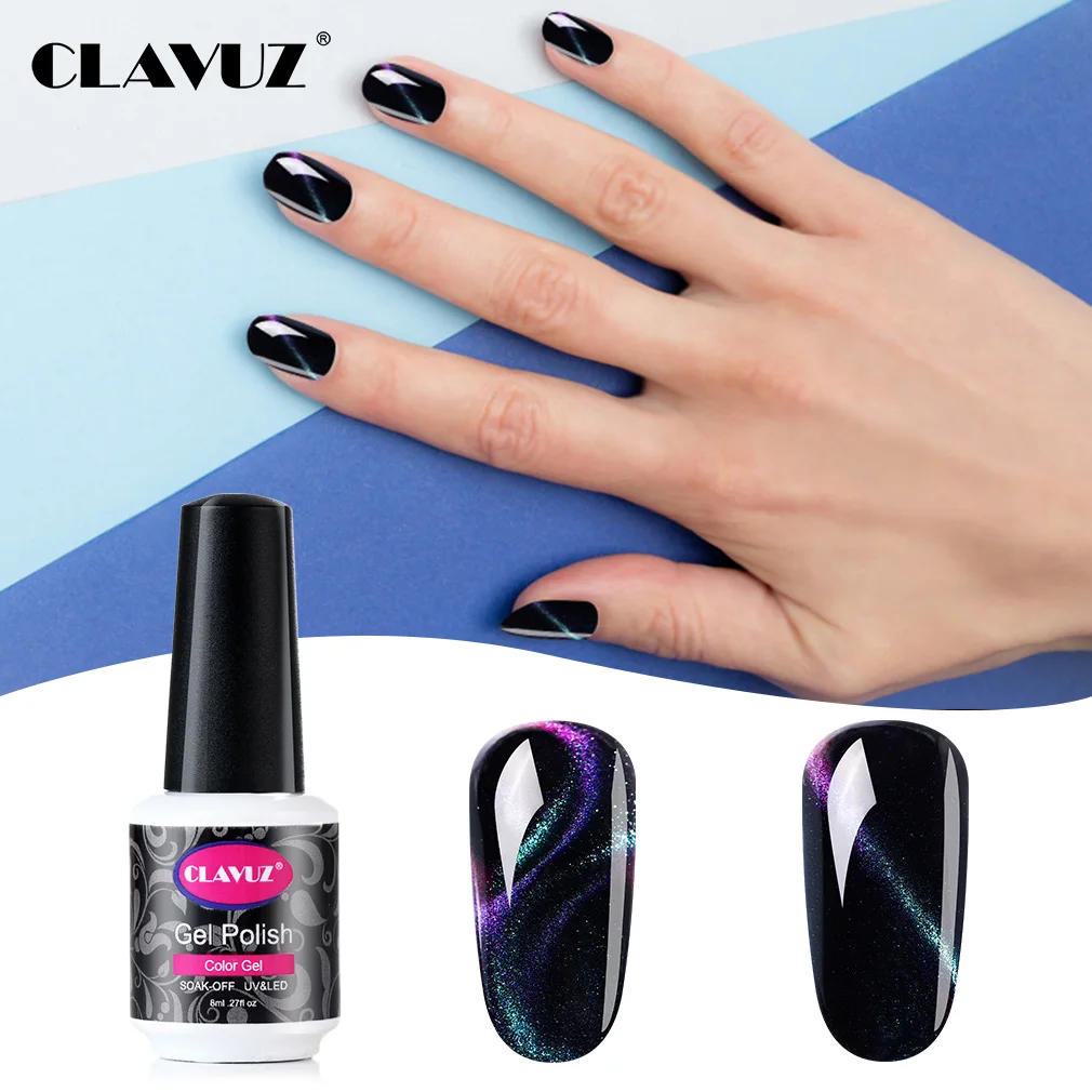CLAVUZ UV Gel Nail Polish Chameleon Cat Eye LED Lamp Nail Polish Cat's Eye Painting Gellak Semi Permanent Lucky Lacuquer
CLAVUZ UV Gel Nail Polish Chameleon Cat Eye LED Lamp Nail Polish Cat's Eye Painting Gellak Semi Permanent Lucky Lacuquer
