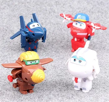 4pcs Super Wings Airplane Robot toy for Children Action Figures toy Super Wing Transformation Jet Kids
4pcs Super Wings Airplane Robot toy for Children Action Figures toy Super Wing Transformation Jet Kids