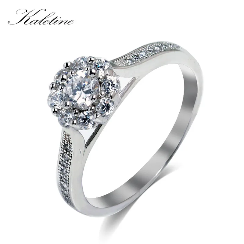RSZY1173 Genuine 925 Sterling Silver Jewelry Sparkling Shining Flower Shaped Grade AAA+ Cluster CZ Engagement Ring
RSZY1173 Genuine 925 Sterling Silver Jewelry Sparkling Shining Flower Shaped Grade AAA+ Cluster CZ Engagement Ring