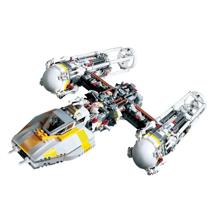 Lepin 05040 Star Series Wars Y Star wing Attack fighter Building Assembled Block Brick DIY Toy Compatible 10134 Educational Gif
Lepin 05040 Star Series Wars Y Star wing Attack fighter Building Assembled Block Brick DIY Toy Compatible 10134 Educational Gif
