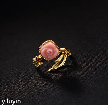 KJJEAXCMY Boutique jewelry 925 silver queen queen shell queen Rose Rose Sterling Silver Lady ring plated gold
KJJEAXCMY Boutique jewelry 925 silver queen queen shell queen Rose Rose Sterling Silver Lady ring plated gold