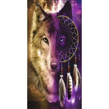 HommomH Beach Towel Modern Wolf Dream Catcher Purple - 70 cm x 140 cm beach towel
HommomH Beach Towel Modern Wolf Dream Catcher Purple - 70 cm x 140 cm beach towel