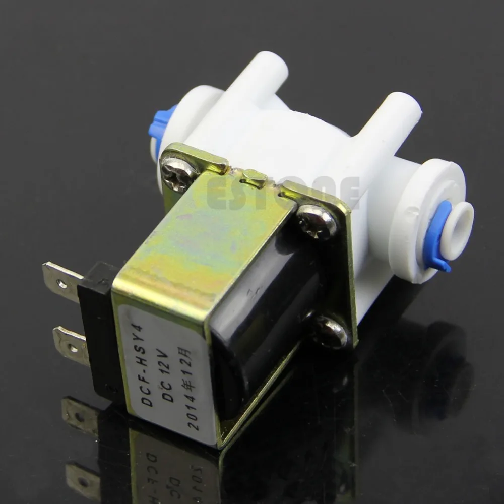 Electric Solenoid Valve for Water Purifier Ionizer Refrigerator Normally Closed DC 12V