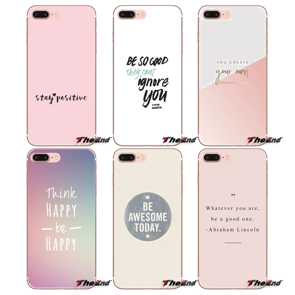 Stay Positive Love Quote TPU Silicone Case For iPhone X 4 4S 5 5S 5C SE 6 6S 7 8 Plus Samsung Galaxy J1 J3 J5 J7 A3 A5 2016 2017
Stay Positive Love Quote TPU Silicone Case For iPhone X 4 4S 5 5S 5C SE 6 6S 7 8 Plus Samsung Galaxy J1 J3 J5 J7 A3 A5 2016 2017