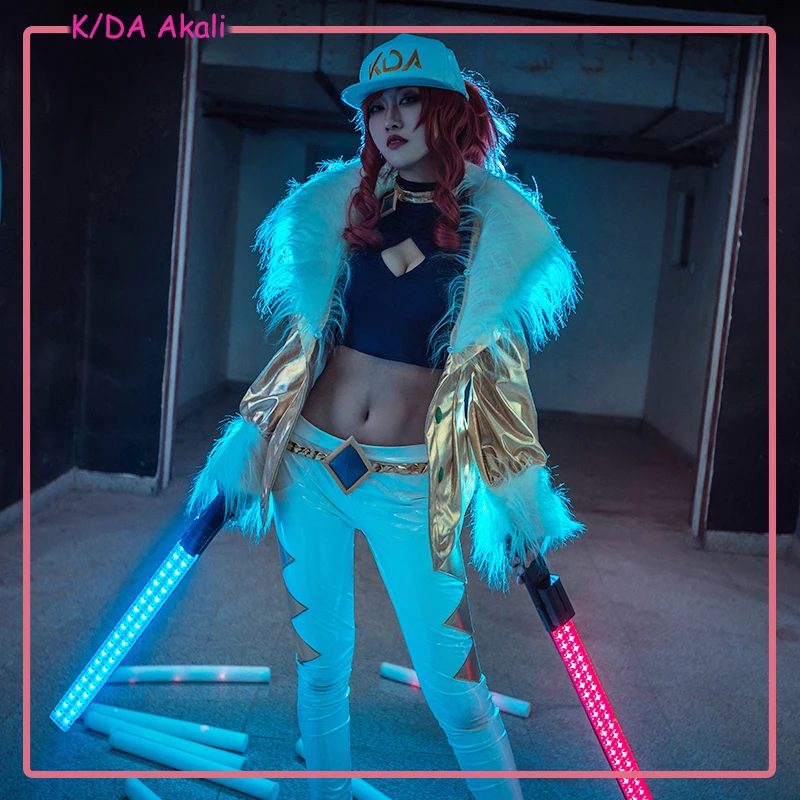 Anime! Game LOL KDA K/DA Girl Team Akali Battle Suit Sexy Dress Uniform Cosplay Costume For Women Halloween Outfit Free Shipping
Anime! Game LOL KDA K/DA Girl Team Akali Battle Suit Sexy Dress Uniform Cosplay Costume For Women Halloween Outfit Free Shipping