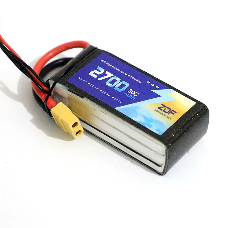 2018 ZDF High Quality 11.1v 2700mAh 3S 30C LiPo Battery For RC Helicopter RC Car Boat Quadcopter Remote Control Toys Parts
2018 ZDF High Quality 11.1v 2700mAh 3S 30C LiPo Battery For RC Helicopter RC Car Boat Quadcopter Remote Control Toys Parts