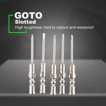 Goto S2 Steel 5Pcs Magnetic Precision Philips Screwdriver Bits Tip Set Hand Repair Opening Tools for iPhone Mobile Phone Drill
Goto S2 Steel 5Pcs Magnetic Precision Philips Screwdriver Bits Tip Set Hand Repair Opening Tools for iPhone Mobile Phone Drill