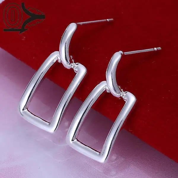 Wholesale Silver Plated Earring,Wedding Jewelry Accessories,Fashion Silver Long Square Earrings For Women
Wholesale Silver Plated Earring,Wedding Jewelry Accessories,Fashion Silver Long Square Earrings For Women