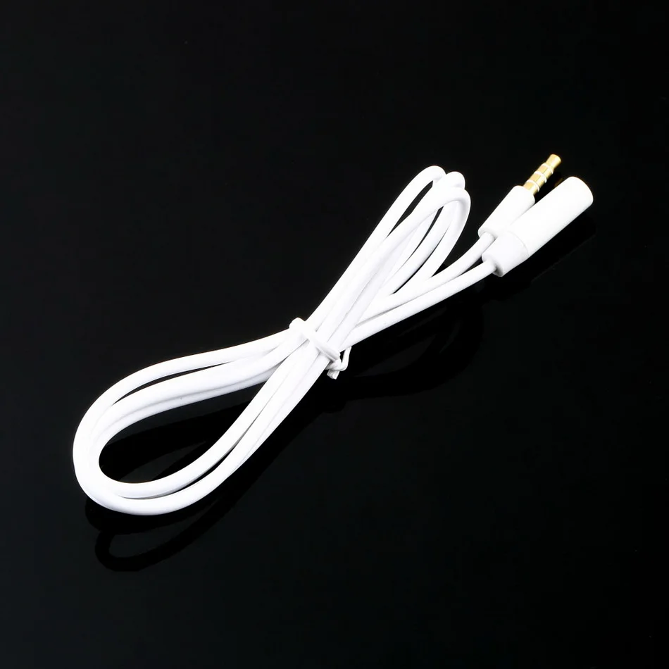 1M 3.5mm Earphone Extension Cable Female to Male F/M Headphone Headset Stereo Audio Extension Cable Cord White Wholesale
1M 3.5mm Earphone Extension Cable Female to Male F/M Headphone Headset Stereo Audio Extension Cable Cord White Wholesale
