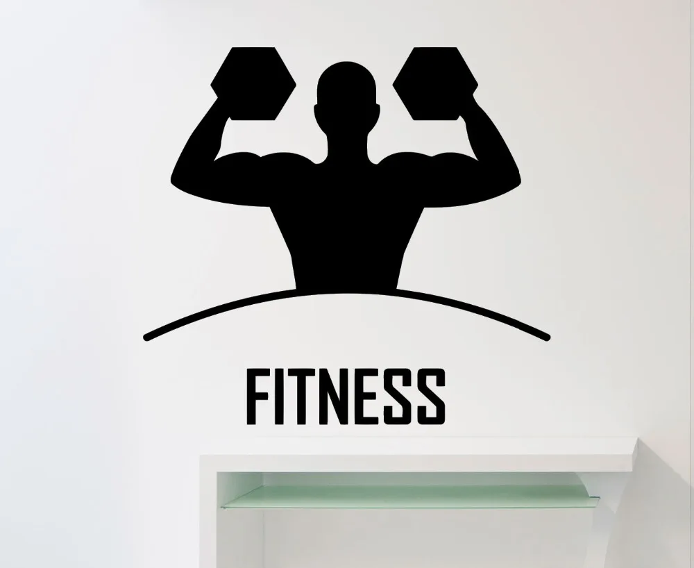Fitness Wall Sticker Sports Gym Training Yoga Vinyl Decal Home Decoration Living Room Wall Poster Quality adesivo NY-179
Fitness Wall Sticker Sports Gym Training Yoga Vinyl Decal Home Decoration Living Room Wall Poster Quality adesivo NY-179
