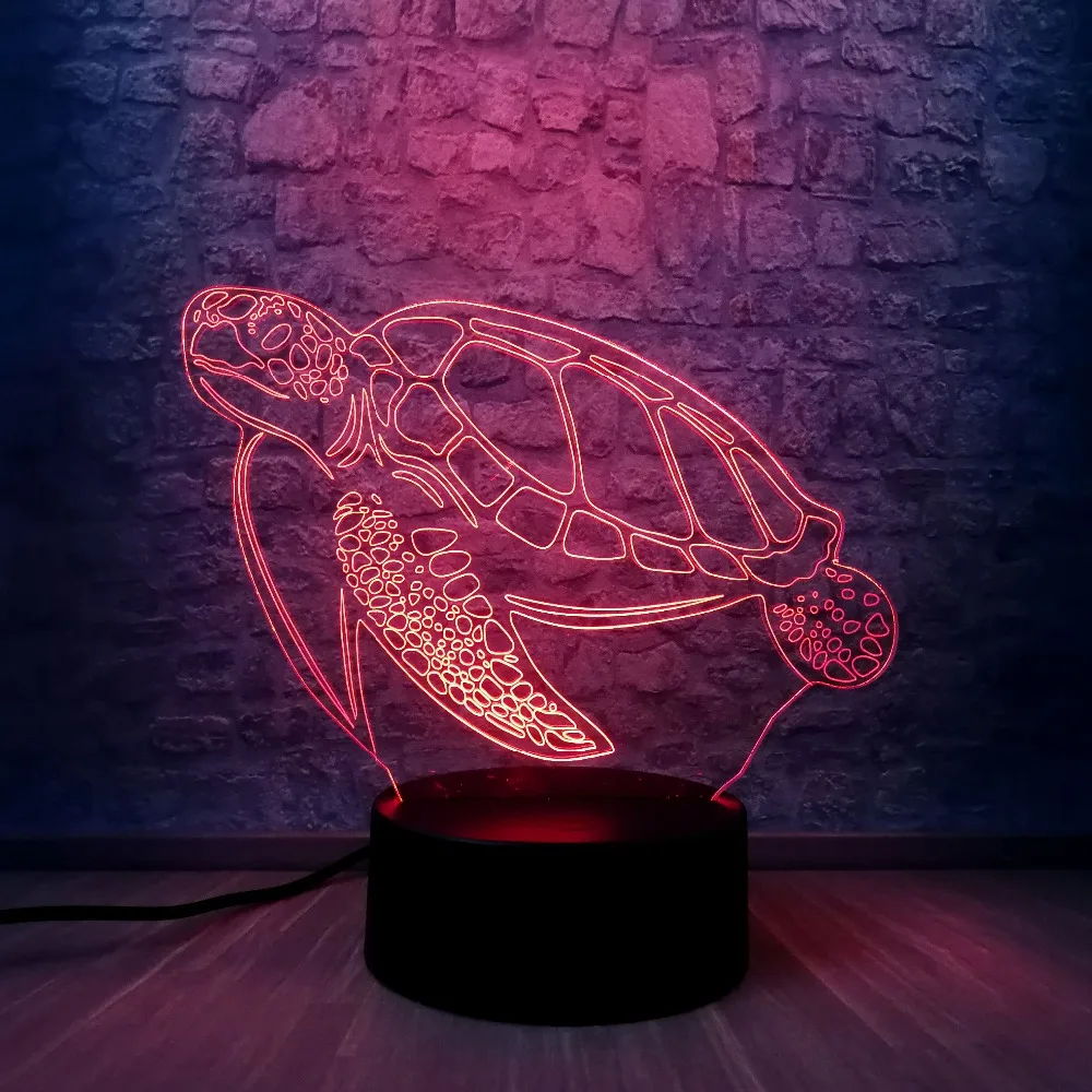 Ocean Animal Sea Turtle 3D LED Visual Lamp Night Light USB Touch Remote Desk Lamp Mood Light Decor Child Gift Toy Drop Shipping
Ocean Animal Sea Turtle 3D LED Visual Lamp Night Light USB Touch Remote Desk Lamp Mood Light Decor Child Gift Toy Drop Shipping