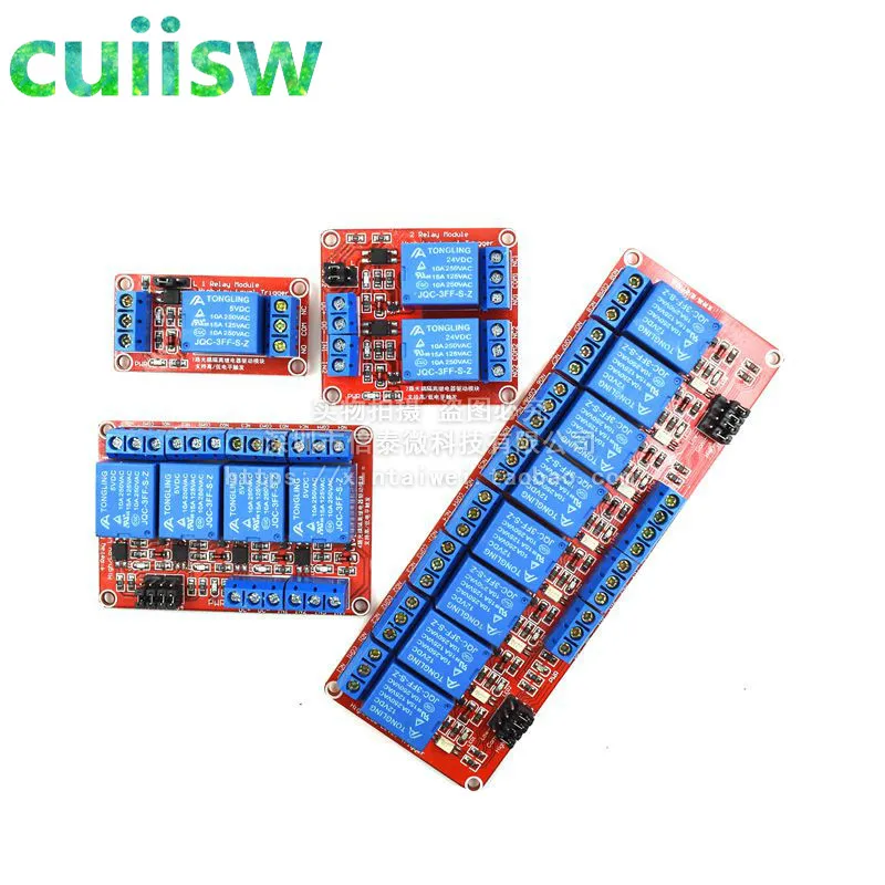 Relay module 1 2 4 8 Channel 5V Relay Module Board Shield with Optocoupler Support High and Low Level Trigger for Arduino
Relay module 1 2 4 8 Channel 5V Relay Module Board Shield with Optocoupler Support High and Low Level Trigger for Arduino