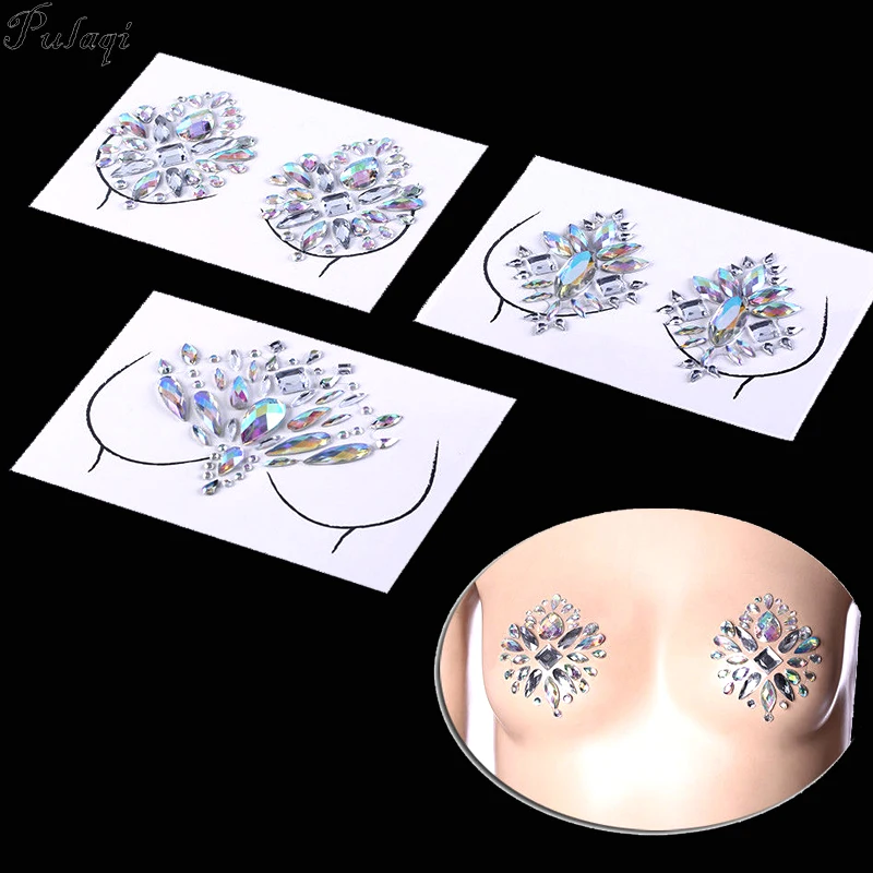 Pulaqi DIY Crystal Stickers Invisible Bra Top Self Adhesive Breast Pasties Nipple Cover Transparent Clear Bralette Tank Crop Top
Pulaqi DIY Crystal Stickers Invisible Bra Top Self Adhesive Breast Pasties Nipple Cover Transparent Clear Bralette Tank Crop Top
