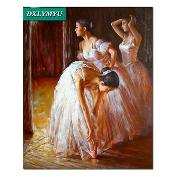 DIY 5D Diamond Mosaic Dancing girl Handmade Diamond Painting Cross Stitch Kits Diamond Embroidery Patterns Rhinestones Arts GIFT
DIY 5D Diamond Mosaic Dancing girl Handmade Diamond Painting Cross Stitch Kits Diamond Embroidery Patterns Rhinestones Arts GIFT