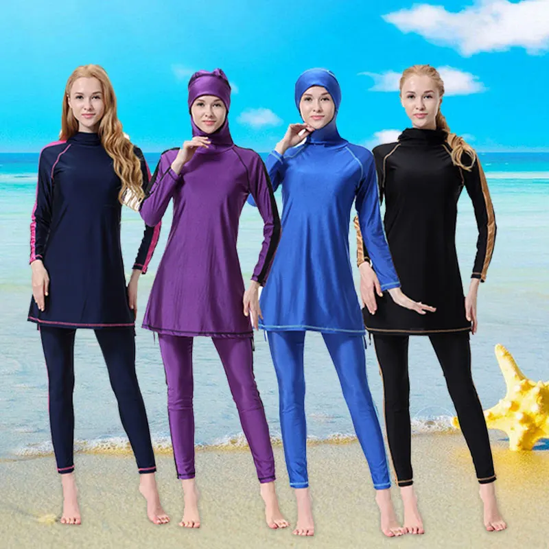 Muslim Swimsuit 4 Color Anti Exposure Swim Muslim Clothe Sport Elegant Long Sleeve Burkini Yeesam Costume
Muslim Swimsuit 4 Color Anti Exposure Swim Muslim Clothe Sport Elegant Long Sleeve Burkini Yeesam Costume