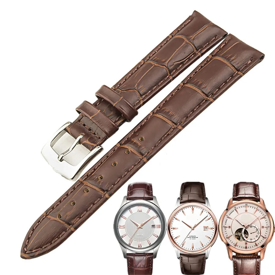New Genuine Leather Watch strap 18mm 20mm 22mm Watchband Stainless Steel Buckle Clasp replace watch band for Tissot Armani watch
New Genuine Leather Watch strap 18mm 20mm 22mm Watchband Stainless Steel Buckle Clasp replace watch band for Tissot Armani watch