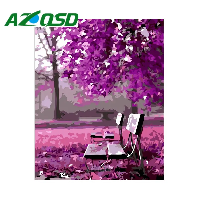 AZQSD Painting By Numbers 40x50cm Purple Forest Bench Oil Painting Picture By numbers On Canvas Home Decor szyh376
AZQSD Painting By Numbers 40x50cm Purple Forest Bench Oil Painting Picture By numbers On Canvas Home Decor szyh376