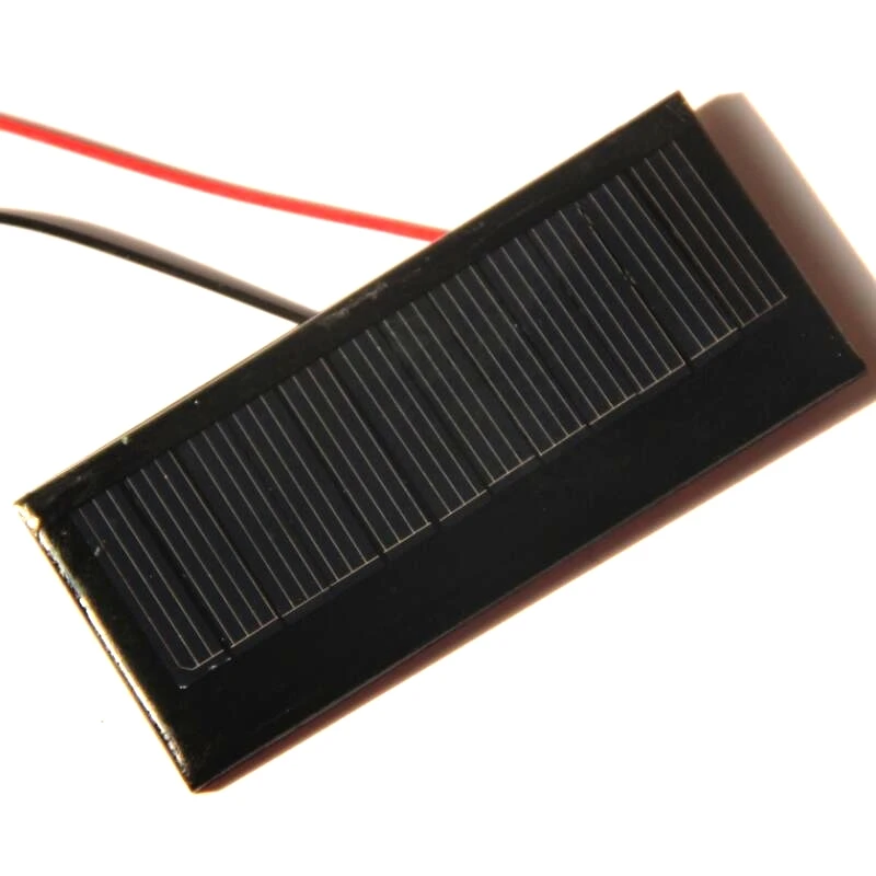 BUHESHUI 0.3W 5.5V Solar Panel Cell Module Polycrystalline DIY Toy Education Kits Study 86*38*3MM 10Pcs/lot | Электроника