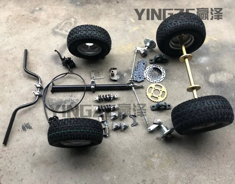 Go Kart Karting ATV UTV Buggy 65CM Rear Axle Tie Rod Steering Knuckle Flange Handlebar Steering Column With 13X5.00-6 Wheel
Go Kart Karting ATV UTV Buggy 65CM Rear Axle Tie Rod Steering Knuckle Flange Handlebar Steering Column With 13X5.00-6 Wheel