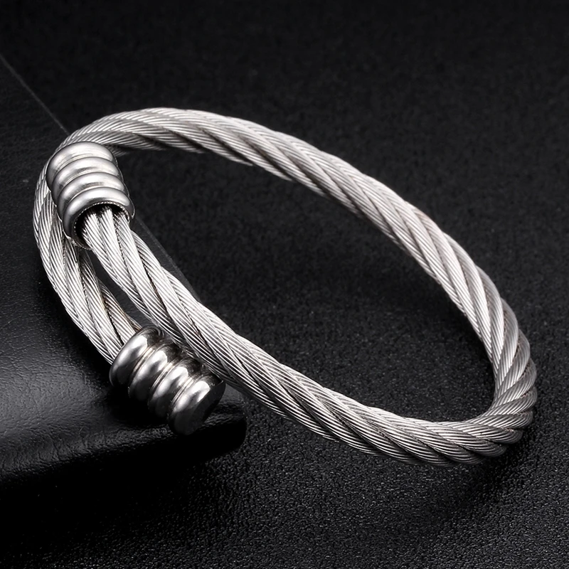 Luxury Design Mesh Surface Chain Link Open Cuff Bangles Men Women Fashion Jewelry Stainless Steel Sporty Charm Bracelets
Luxury Design Mesh Surface Chain Link Open Cuff Bangles Men Women Fashion Jewelry Stainless Steel Sporty Charm Bracelets