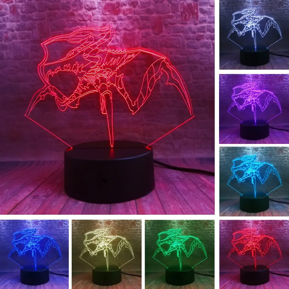 Starship Troopers Arachnids Warrior UROPYGI Hopper OPILIONES 3D LED Visual Anime USB Desk Lamp 7 Colors Change Child Xmas Gifts
Starship Troopers Arachnids Warrior UROPYGI Hopper OPILIONES 3D LED Visual Anime USB Desk Lamp 7 Colors Change Child Xmas Gifts