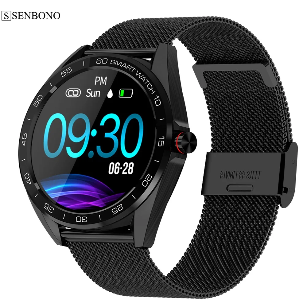 

SENBONO K7 1.3inch Round screen Smart watch IP68 waterproof Heart Rate Blood Pressure Sports Smartwatch Fashion Fitness Tracker