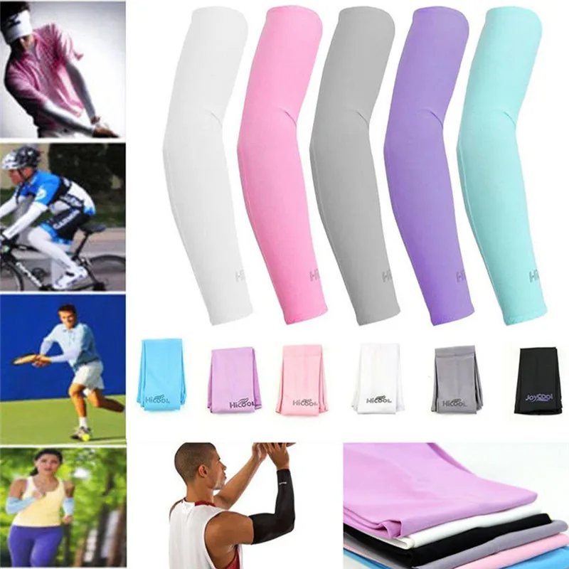 New High Quality 1Pair Comfortable Cool Sport Basketball Arm Cover UV Protection Sunscreen Athletic Ice Cycling Sleeves#267443
New High Quality 1Pair Comfortable Cool Sport Basketball Arm Cover UV Protection Sunscreen Athletic Ice Cycling Sleeves#267443
