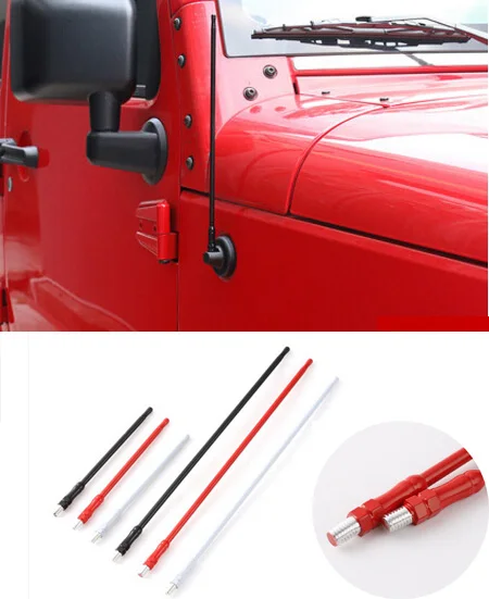 CarCarHome Antenna Aerials Metal For Jeep Wrangler JL 2018 + 2 4 Door Free Shipping
CarCarHome Antenna Aerials Metal For Jeep Wrangler JL 2018 + 2 4 Door Free Shipping
