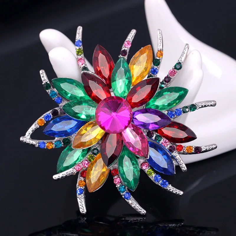Brooches For Women Collar Hat Clothes Decoration Pins Striking Jewelry Gift Brooches Memorial Rhinestone Flower Fashion Brooches
Brooches For Women Collar Hat Clothes Decoration Pins Striking Jewelry Gift Brooches Memorial Rhinestone Flower Fashion Brooches