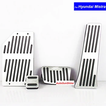 Car Aluminium Alloy Petrol Clutch Fuel Brake Braking Pad Foot Pedals Rest Plate for Hyundai Mistra Auto Pedals Free Shipping
Car Aluminium Alloy Petrol Clutch Fuel Brake Braking Pad Foot Pedals Rest Plate for Hyundai Mistra Auto Pedals Free Shipping