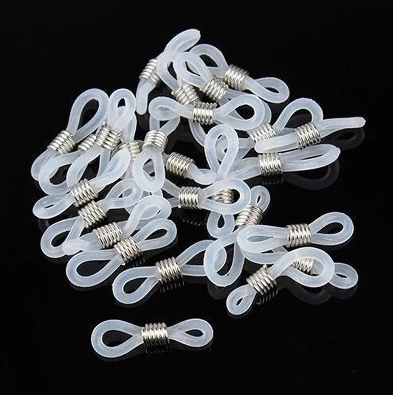 10pcs White/Black New Rubber Ring Non Slip DIY Connectors for Glasses Holder Necklace Chain Eyewear Accessories
10pcs White/Black New Rubber Ring Non Slip DIY Connectors for Glasses Holder Necklace Chain Eyewear Accessories
