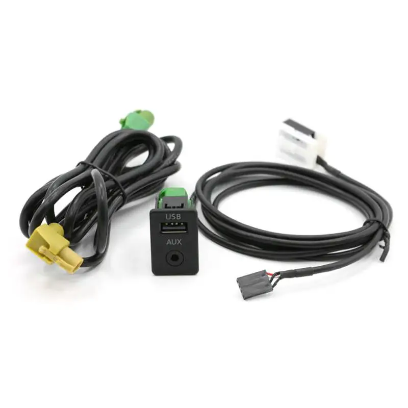 USB para el coche AUX Cable de Audio Enchufe Del Interruptor para VW Passat B6 B7 CC Touran POLO RCD510 Lavado de cara +/310 + C
USB para el coche AUX Cable de Audio Enchufe Del Interruptor para VW Passat B6 B7 CC Touran POLO RCD510 Lavado de cara +/310 + C