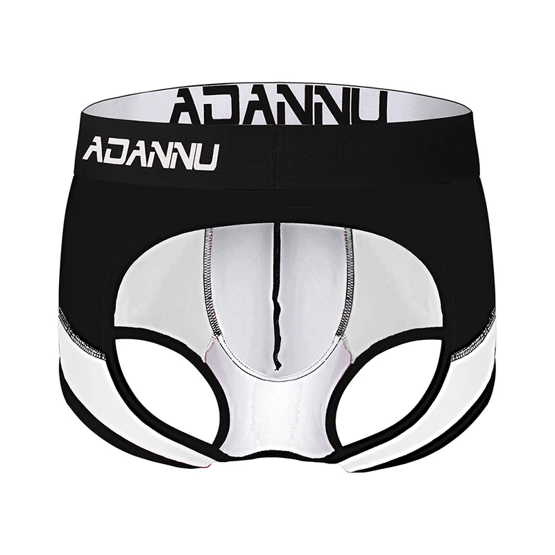 ADANNU Men's underwear sexy low waist beautiful hip tight one-piece invisible T pants high fork seamless Panties thong AD161
ADANNU Men's underwear sexy low waist beautiful hip tight one-piece invisible T pants high fork seamless Panties thong AD161