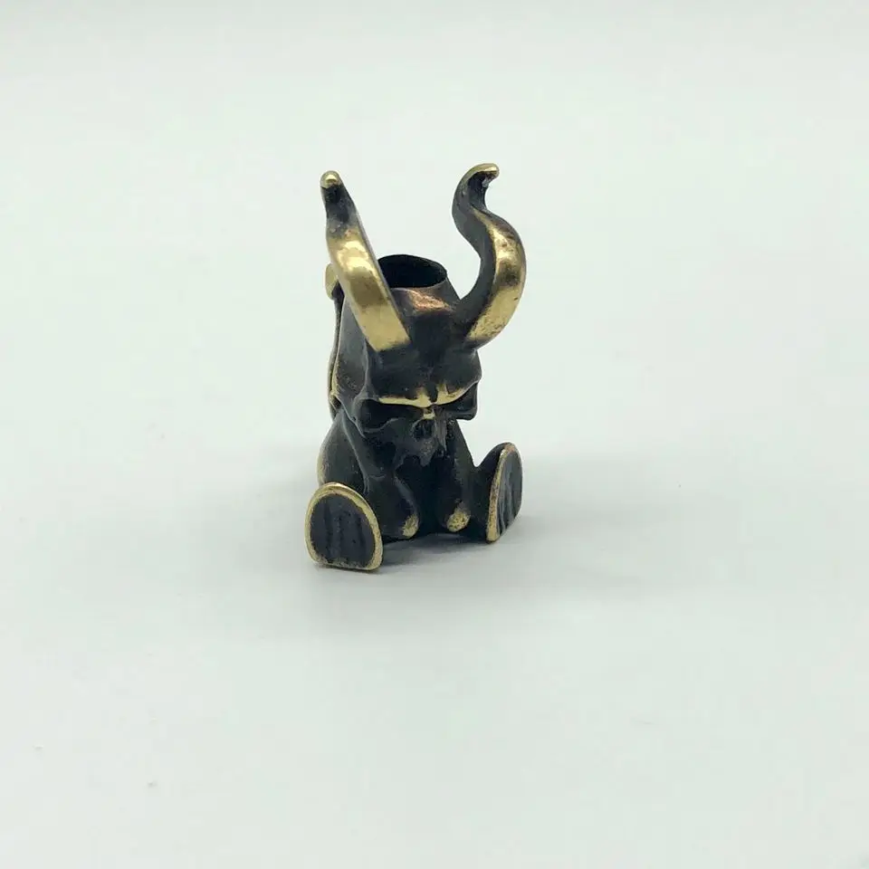 Multipurpose Brass Devil Corner Koakuma Skull Lanyard Bead Paracord Knife Tool Pendant EDC Knife Beads # 30
Multipurpose Brass Devil Corner Koakuma Skull Lanyard Bead Paracord Knife Tool Pendant EDC Knife Beads # 30