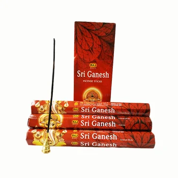 New Sri Ganesh Indian Incense Sticks Patchouli Room Fragrance Green Tea Stick Incenses Indiana for Incense Burner Wooden
New Sri Ganesh Indian Incense Sticks Patchouli Room Fragrance Green Tea Stick Incenses Indiana for Incense Burner Wooden