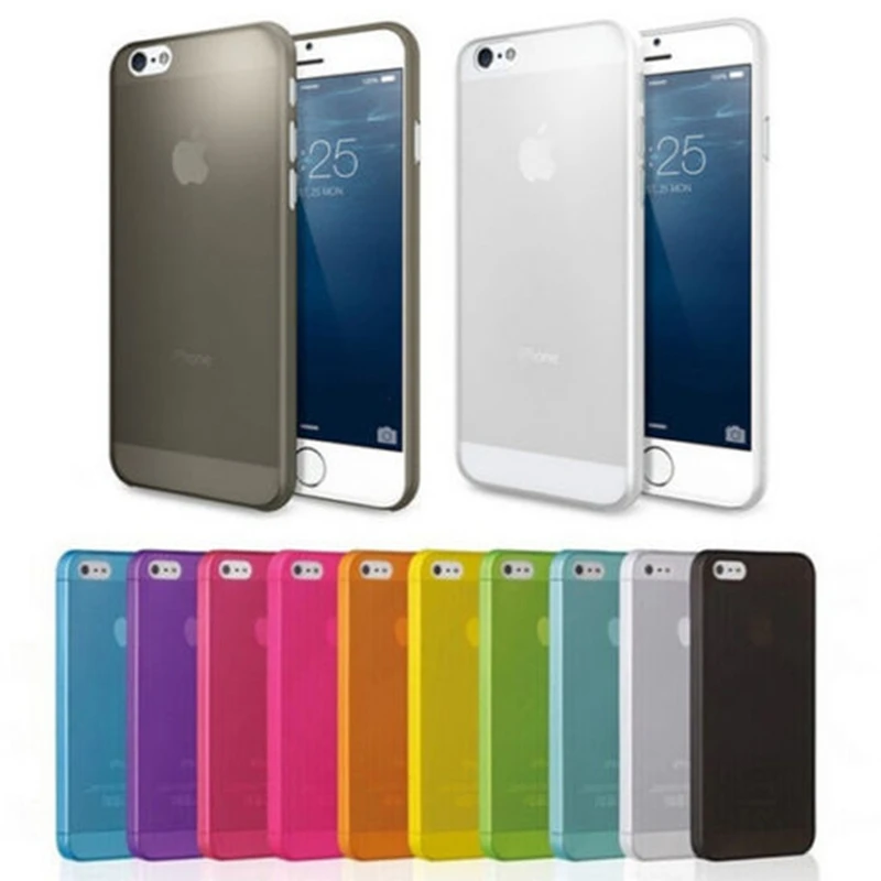 Ультратонкий матовый прозрачный чехол для iPhone 5 se 5c 6 6s plus 7 8 тонкий iphone X жесткие