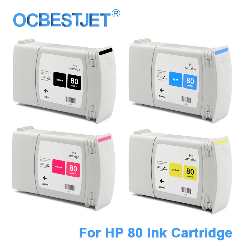 350ML/PC For HP 80 Replacement Remanufactured Ink Cartridge For HP Designjet 1050c 1050c Plus 1055cm Plus (4 Colors Available)
350ML/PC For HP 80 Replacement Remanufactured Ink Cartridge For HP Designjet 1050c 1050c Plus 1055cm Plus (4 Colors Available)