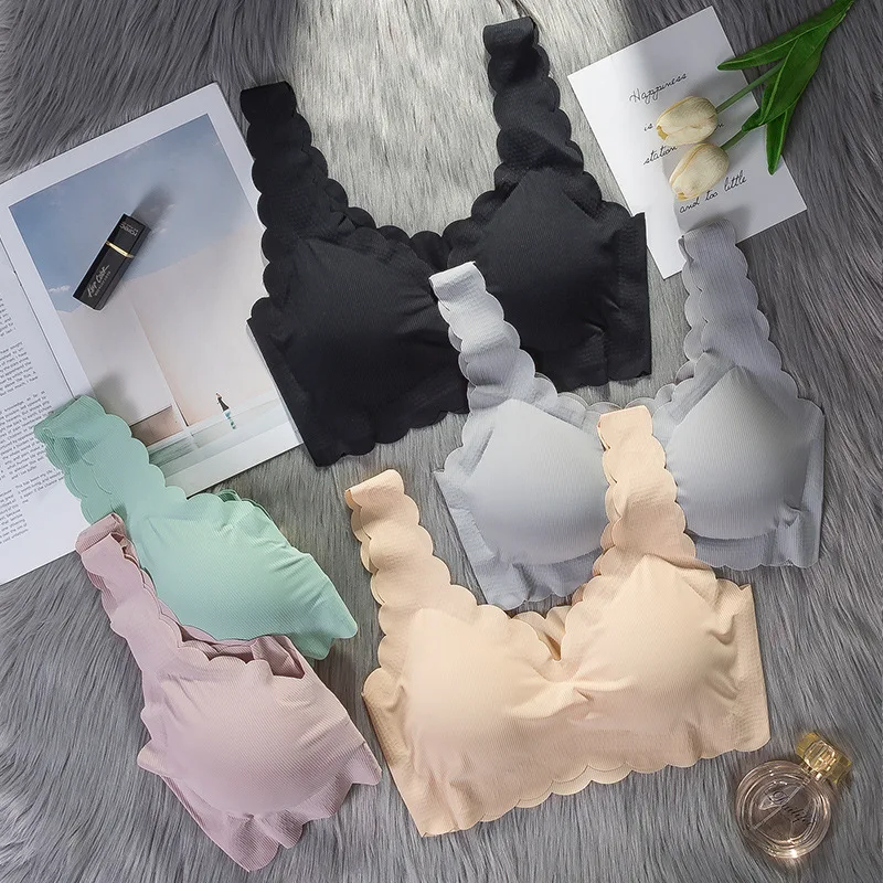 Women intimate bra seamless free underwear push up barlette ladies sexy lingerie ladies ice silk bras female Breathable bra
Women intimate bra seamless free underwear push up barlette ladies sexy lingerie ladies ice silk bras female Breathable bra
